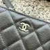 CHANEL Bi-fold Zip Wallet Card Holder #B69608