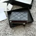 CHANEL Bi-fold Zip Wallet Card Holder #B69608