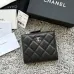 CHANEL Bi-fold Zip Wallet Card Holder #B69608