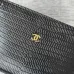 Chanel 26S CF Lizard-skin pattern Wallet Card Holder #B69607