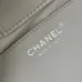 Chanel Quilted Suede Tote Bags With Iconic Chain Straps In Dual Tones #A50980