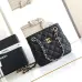 Chanel Black Quilted Caviar Leather Bag With Chain Strap For Timeless Luxury #A49782