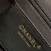 Elegant Black Quilted Leather Chanel Style Large Shoulder Tote Bag #A50939