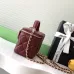 Luxury Quilted Leather Chanel Inspired Vanity Crossbody Handbags in Multiple Colors for Elegant Outfits #A50938