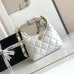 Chanel 4922 Quilted Mini Hobo Bag in Crinkled Lambskin Size 22.5x19.5x8.5CM #A62916