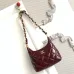Chanel 4922 Quilted Mini Hobo Bag in Crinkled Lambskin Size 22.5x19.5x8.5CM #A62916