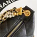 Chanel AS5898 Quilted Hobo Bag with Pearl Chain Strap Size 13-23.5-7.5 #A62897