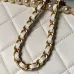 Chanel AS5912 Lambskin Pearl Trim Evening Bag 10×20×7cm #A64997