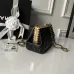 Chanel AS5912 Lambskin Pearl Trim Evening Bag 10×20×7cm #A64997