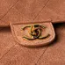 Chanel AS6281 Maxi Classic Flap Bag Vintage Gold Hardware Suede Leather Shoulder Handbag #A65955