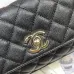 Chanel Coco Handle Caviar Leather Shoulder Bag 32cm #A64994