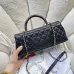Chanel Coco Handle Caviar Leather Shoulder Bag 32cm #A64994