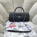 Chanel Coco Handle Caviar Leather Shoulder Bag 32cm #A64994