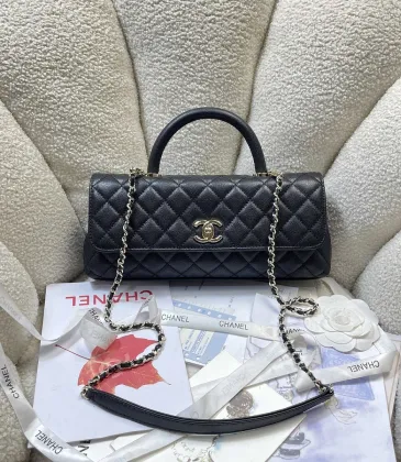 Chanel Coco Handle Caviar Leather Shoulder Bag 32cm #A64994