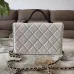 Chanel Quilted Flap Shoulder Bag For Women AP6644 24cm×16cm×5cm #B69266
