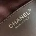 Chanel Quilted Hobo Drawstring Bucket Bag 20-22-12.5cm #A63815