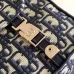 Chic Christian D-ior Crossbody Bag With Signature Oblique Pattern And Branded Strap #A50085