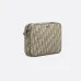 D-ior Beige Oblique Pattern Crossbody Bag With Signature Strap And Pouch  size:23×17×4cm #A54108