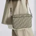 D-ior Beige Oblique Pattern Crossbody Bag With Signature Strap And Pouch  size:23×17×4cm #A54108