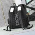 D-ior Black Leather Backpack With Minimalist Design And Functional Pockets For Timeless Utility#A50067