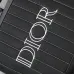 D-ior Black Leather Backpack With Minimalist Design And Functional Pockets For Timeless Utility#A50067