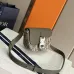 D-ior Olive Green Oblique Pattern Crossbody Bag With Signature Lock Design  size:19×13×4cm #A54109