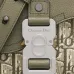D-ior Olive Green Oblique Pattern Crossbody Bag With Signature Lock Design  size:19×13×4cm #A54109