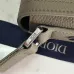 D-ior Olive Green Leather Crossbody Bag With Signature Lock And Adjustable Strap  size:23×17×6cm #A54107