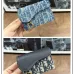 D-ior Mini Card Holders With Signature Oblique Pattern And Gold D - Charm #A50112