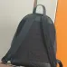 Dior 93968 Rider Oblique Embossed Leather Backpack CD Buckle Adjustable Strap Laptop Daypack #A65990