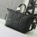 D-ior Black Quilted Leather Duffle Bag With Versatile Straps For Luxury Travel And Stylish Trips  #A50066