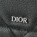 D-ior Black Quilted Leather Duffle Bag With Versatile Straps For Luxury Travel And Stylish Trips  #A50066