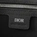 D-ior Black Quilted Leather Duffle Bag With Versatile Straps For Luxury Travel And Stylish Trips  #A50066