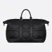 D-ior Black Quilted Leather Duffle Bag With Versatile Straps For Luxury Travel And Stylish Trips  #A50066