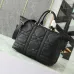 D-ior Black Quilted Leather Duffle Bag With Versatile Straps For Luxury Travel And Stylish Trips  #A50066