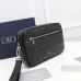 D-ior Geometric Pattern Clutch Bags in Black and Gray for Sophisticated Accessorizing #A50083