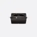 Sleek Black D-ior Leather Crossbody Bag for Timeless Everyday Elegance  size:22×10×12cm #A54110