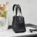 D-ior Black Quilted Leather Tote Bag #A45652