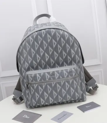 D-ior CD Diamond Rider backpack 1:1 original Quality Gray/Black #999934425