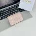 Dior Caro Glycine Wallet S4206 Grey 11x2.5x7.5cm #A62935