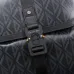 D-ior Geometric Pattern Backpacks In Dual Tones For Contemporary Luxury And Functionality Description #A50074