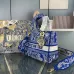 D-ior Lady D - Lite Bag With Blue Toile De Jouy Print And Branded Strap size:24×20×11cm #A53708