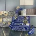 D-ior Lady D - Lite Bag With Blue Toile De Jouy Print And Branded Strap size:24×20×11cm #A53708