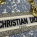 D-ior Lady D - Lite Bag With Blue Toile De Jouy Print And Branded Strap size:24×20×11cm #A53708