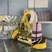 D-ior Lady D - Lite Bag With Vibrant Pink And Artistic Embellishments size:24×20×11cm #A53709