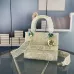 D-ior Lady D - Lite Bag With Intricate Pattern And Branded Accents size:24×20×11cm #A53712