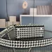 D-ior Lady D - Lite Bag With Houndstooth Print And Branded Strap size:24×20×11cm #A53713