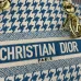 D-ior Lady D - Lite Bag With Houndstooth Print And Branded Strap size:24×20×11cm #A53713