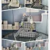 D-ior Lady D - Lite Bag With Houndstooth Print And Branded Strap size:24×20×11cm #A53713