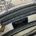 D-ior Lady D - Lite Bag With Floral Jacquard And Branded Strap size:17×15×7cm #A53705